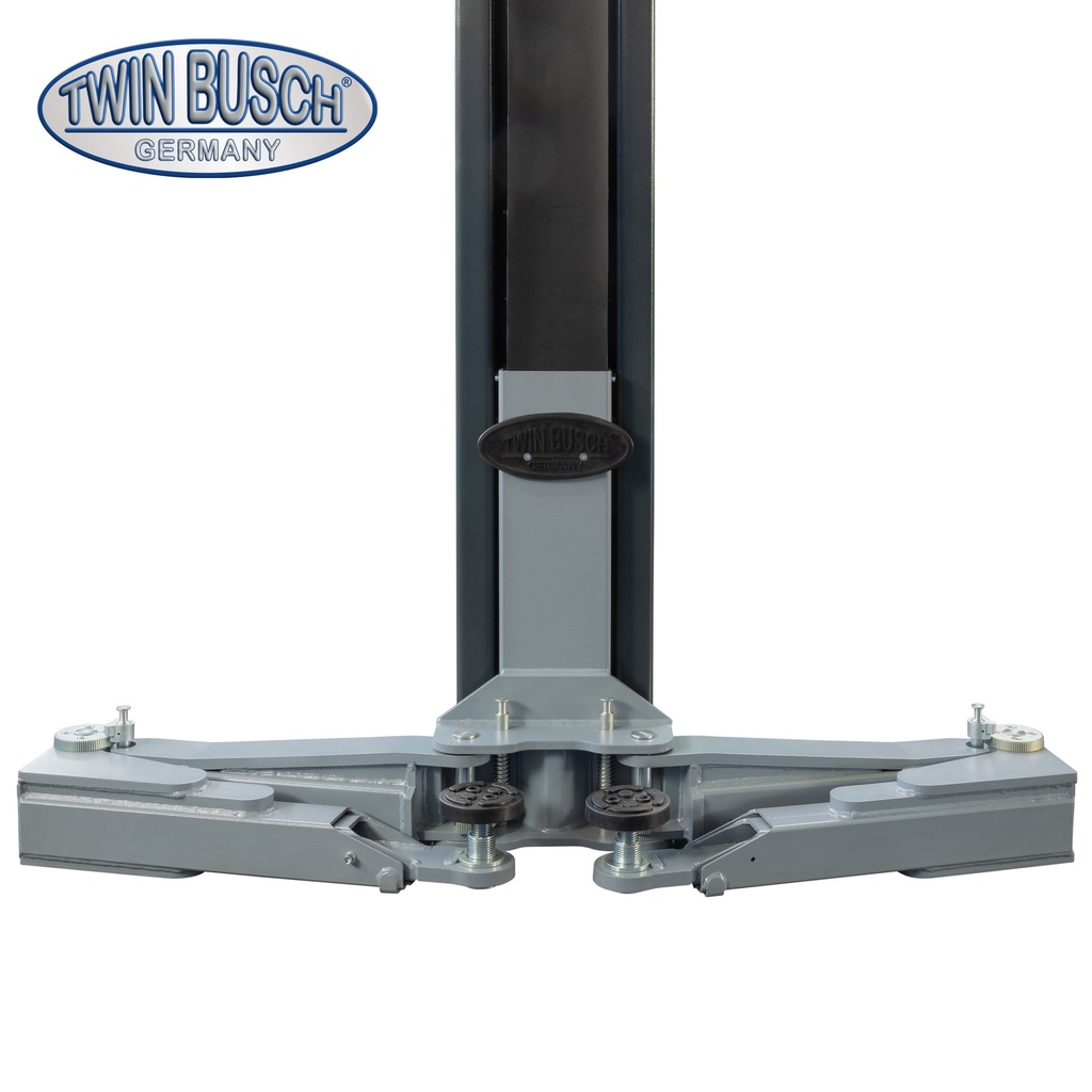 TW250W-400-G: 2-post-lift 5.0 t - clear floor - HEAVY LINE - GREY-Line