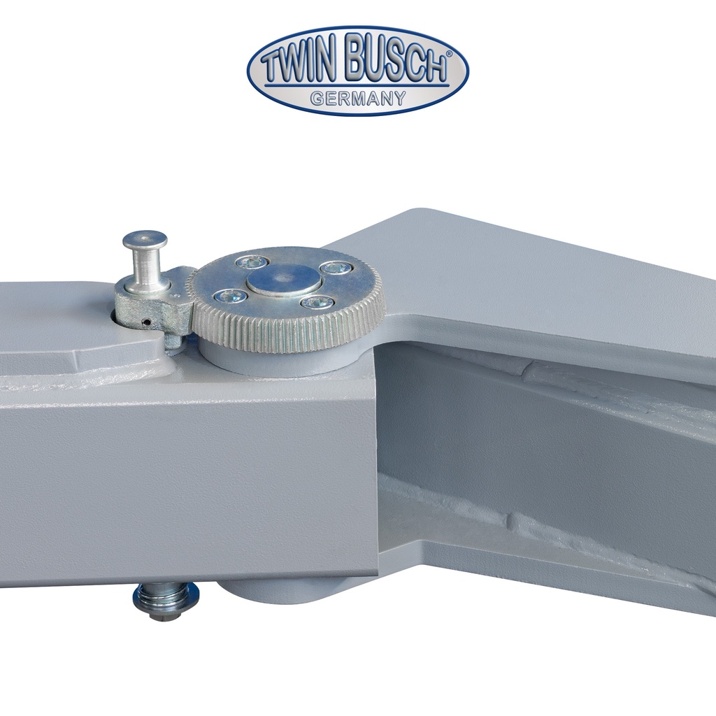 TW250W-400-G: 2-post-lift 5.0 t - clear floor - HEAVY LINE - GREY-Line