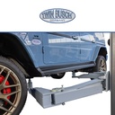 TW250W-400-G: 2-post-lift 5.0 t - clear floor - HEAVY LINE - GREY-Line