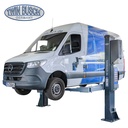 TW250W-400-G: 2-post-lift 5.0 t - clear floor - HEAVY LINE - GREY-Line