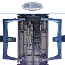 TW250W-400-G: 2-post-lift 5.0 t - clear floor - HEAVY LINE - GREY-Line