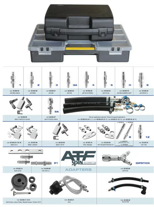 SPIN ATF Start SW – Station de vidange & rinçage boîtes automatiques (italy made)