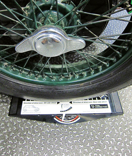 Trakrite - Jauge de géométrie / parallélisme - ripomètre