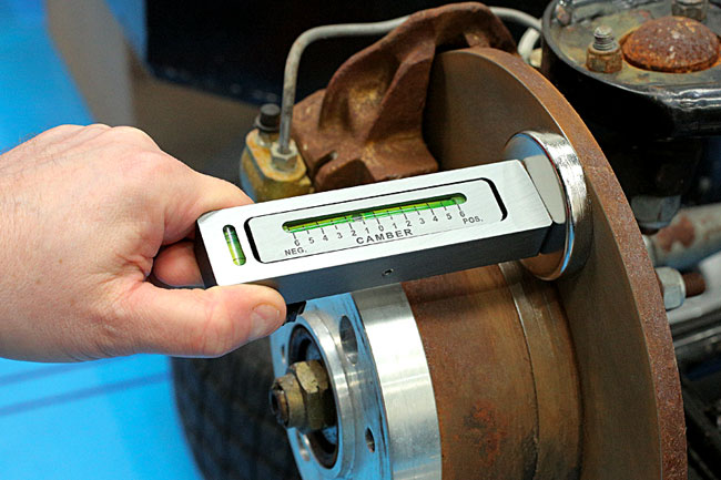 Jauge de comparaison de carrossage Trakrite