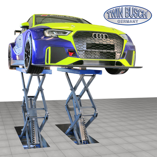 [TWS3-18U] Scissors Lift - in-ground mounted - 3.0 t