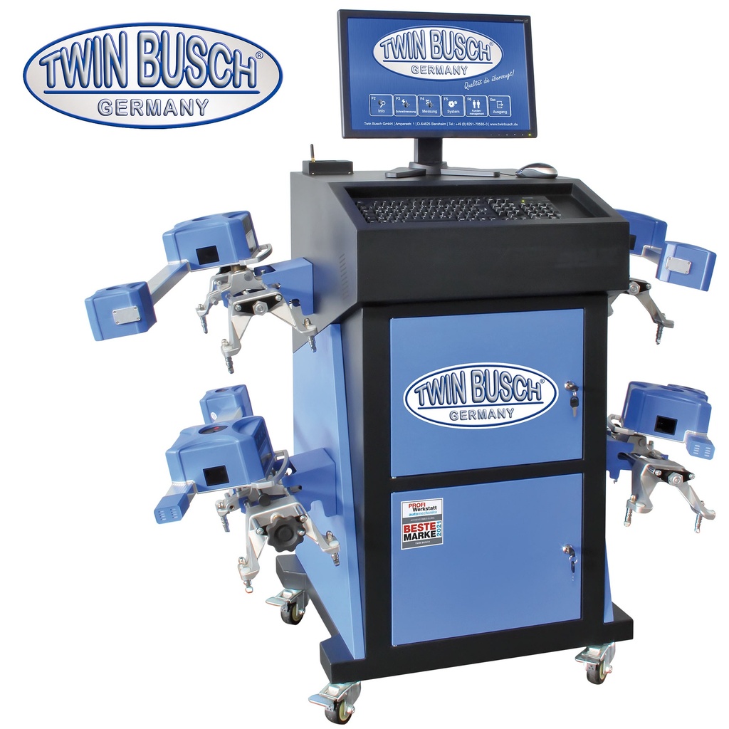 [TW115] Wheel aligner - computer-controlled axle alignment