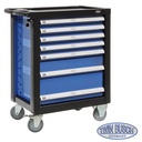 Carrello portautensili con 7 cassetti