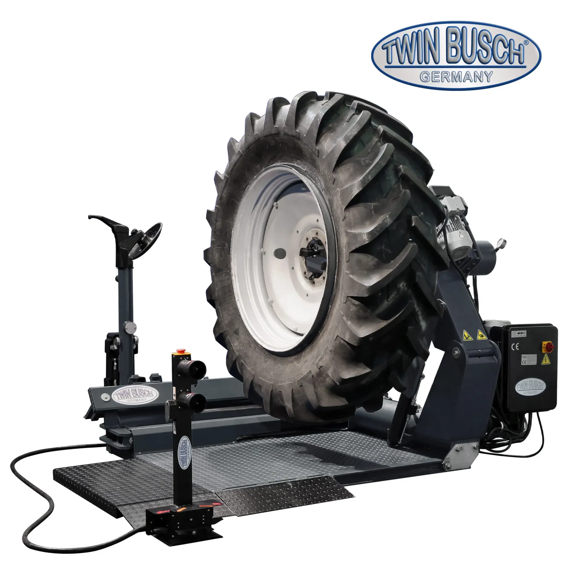 [TWX-80T-G] Démonte-pneu Poids Lourds – 14" (356 mm) à 56" (1423 mm) – Grey-Line