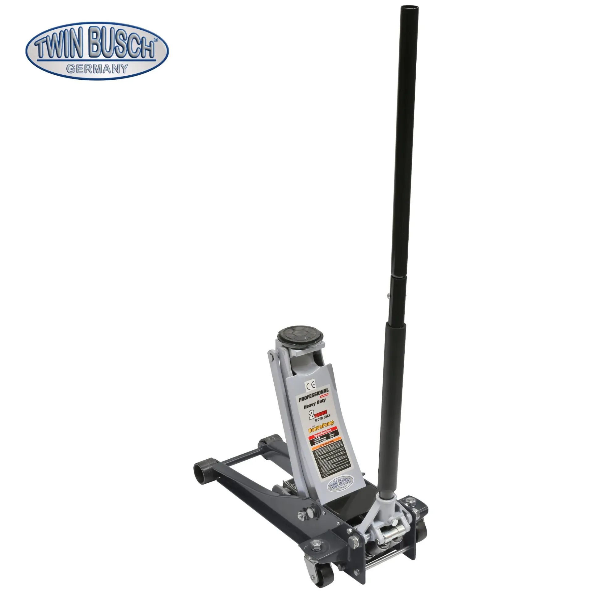 Cric hydraulique à double piston 2000 kg – Grey-Line