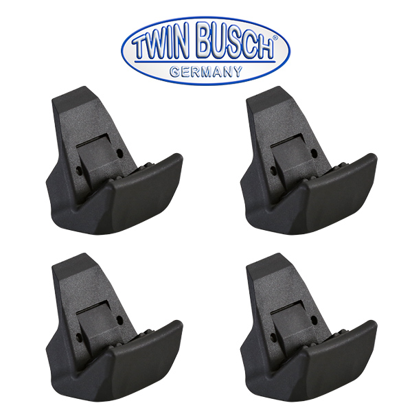 Plastic claw protectors with Grip-Clamp (Set of 4)