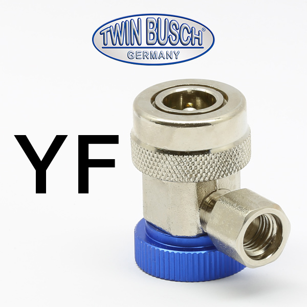 [E-KSG0007] YF quick-release coupling (blue)