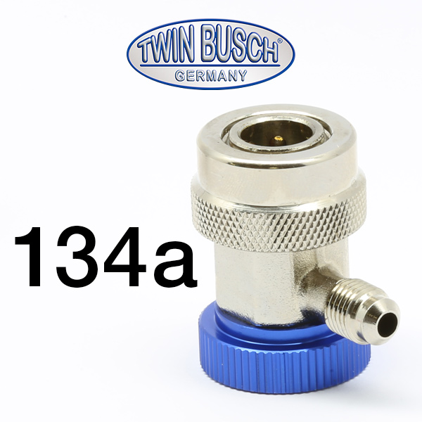 [E-KSG0009] R134a quick-connect coupling (blue)