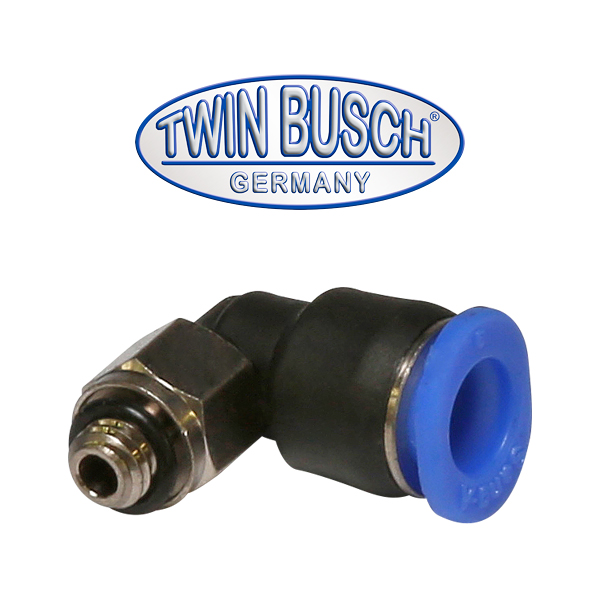Angled plug connection M 5–6 mm
