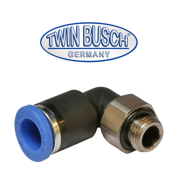 [E-DLZ0015] Raccord instantané coudé – G 1/8" - 8 mm