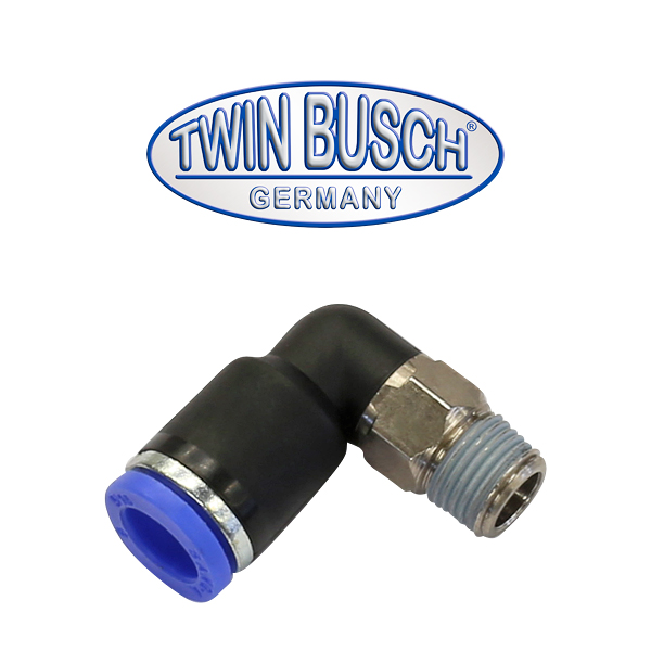 [E-DLZ0016] Angled push-fit connector R 1/8"–8 mm