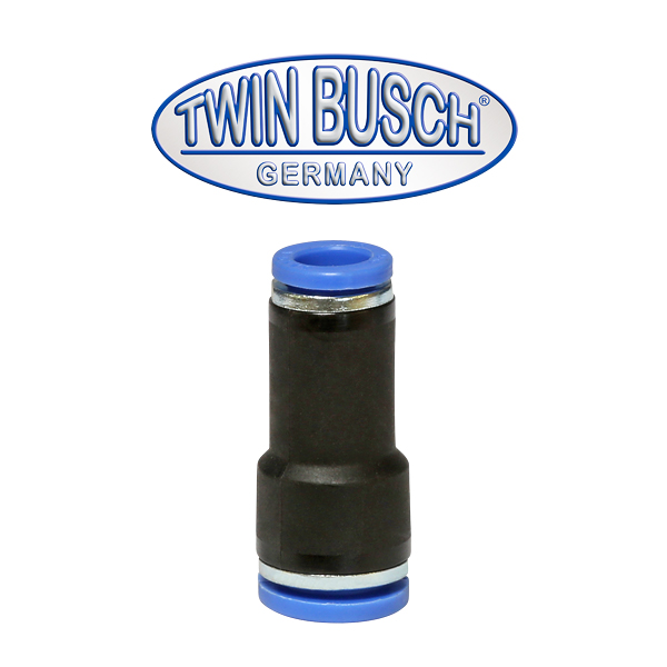 [E-DLZ0024] Straight plug connector 10 mm–8 mm