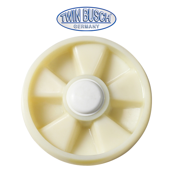 [E-HEB0252] Plastic wheel for TW125M pallet truck unit, including bearing