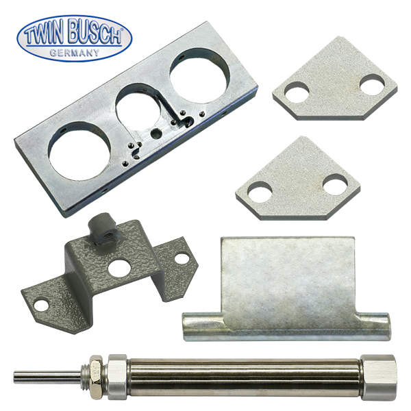 [E-HEB0340] Complete conversion kit for safety guardrail, for a single carriageway TWS3-19 FL up to 2021