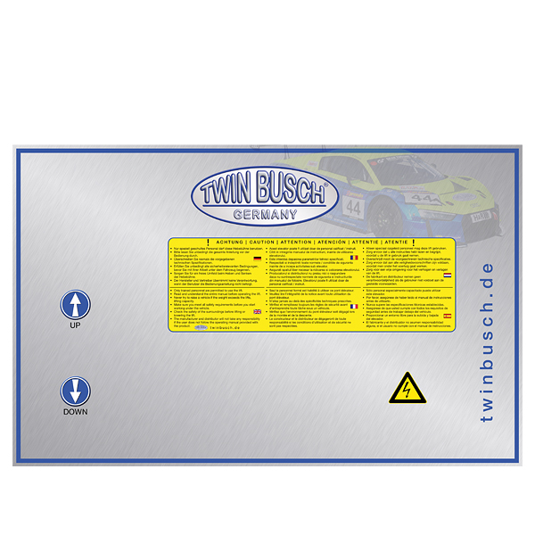 [E-HEB0350] Control box sticker for TWS3.5-10E