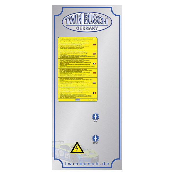 [E-HEB0355] Control box sticker for TWS3-10E