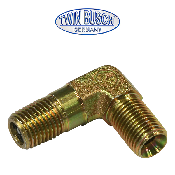 Raccord de vérin hydraulique coudé TWS3-10E
