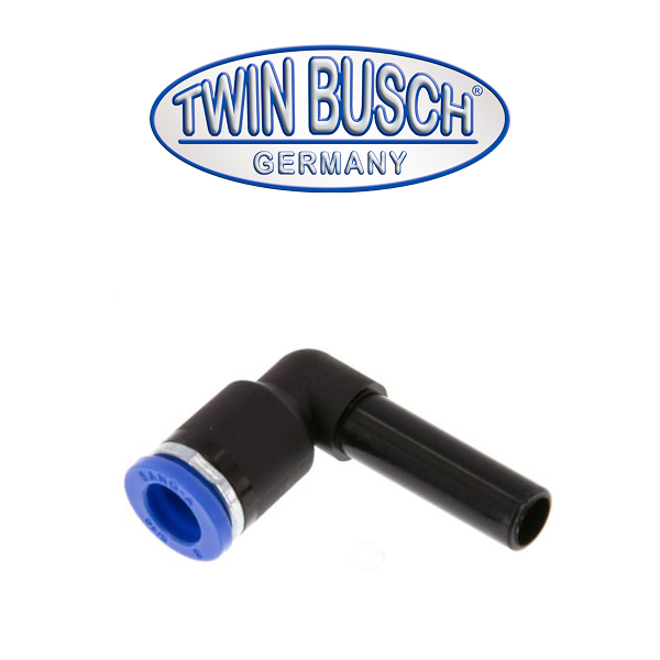 [E-DLZ0012] Angled plug-in connector, 8 mm plug-in nipple