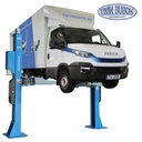 2-post lift, 8.0 t – wheelchair-accessible – HEAVY LINE