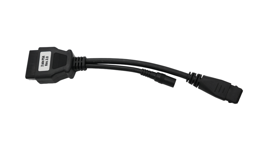 [W074062653] 2 pin PSA , OBD test cable (requires power cable no. 917)