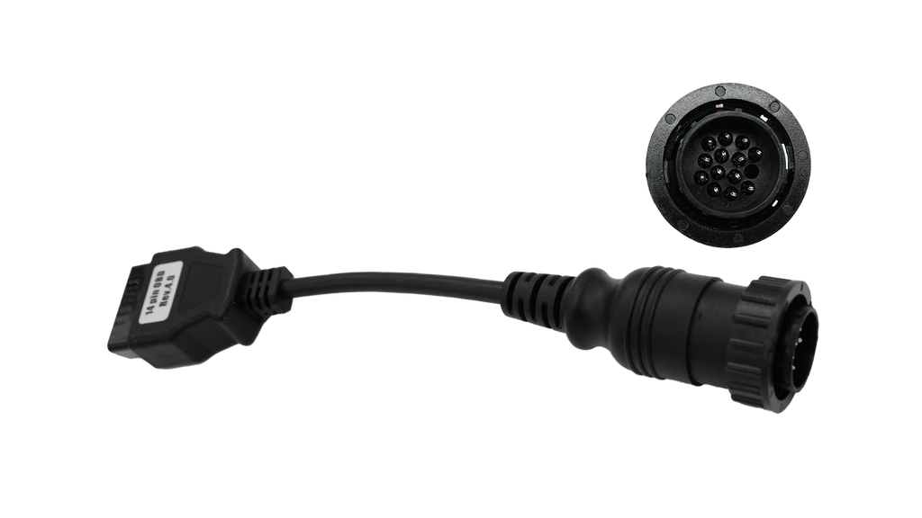 38 pin Iveco OBD test cable 