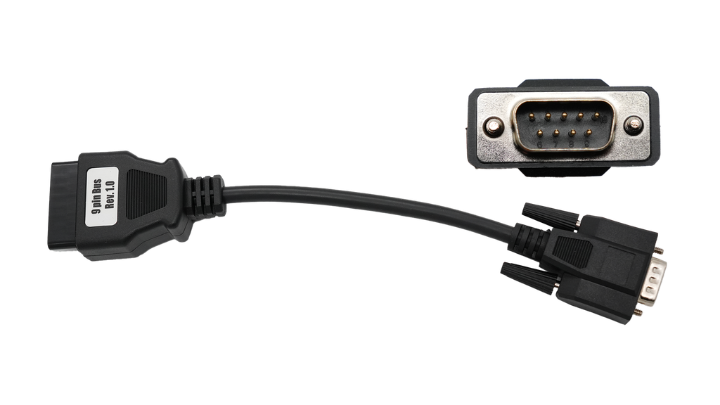 9 pin BUS OBD test cable 
