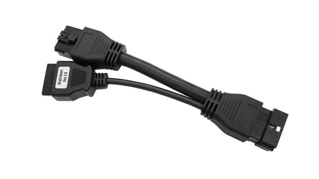 18 pin Knorr OBD test cable