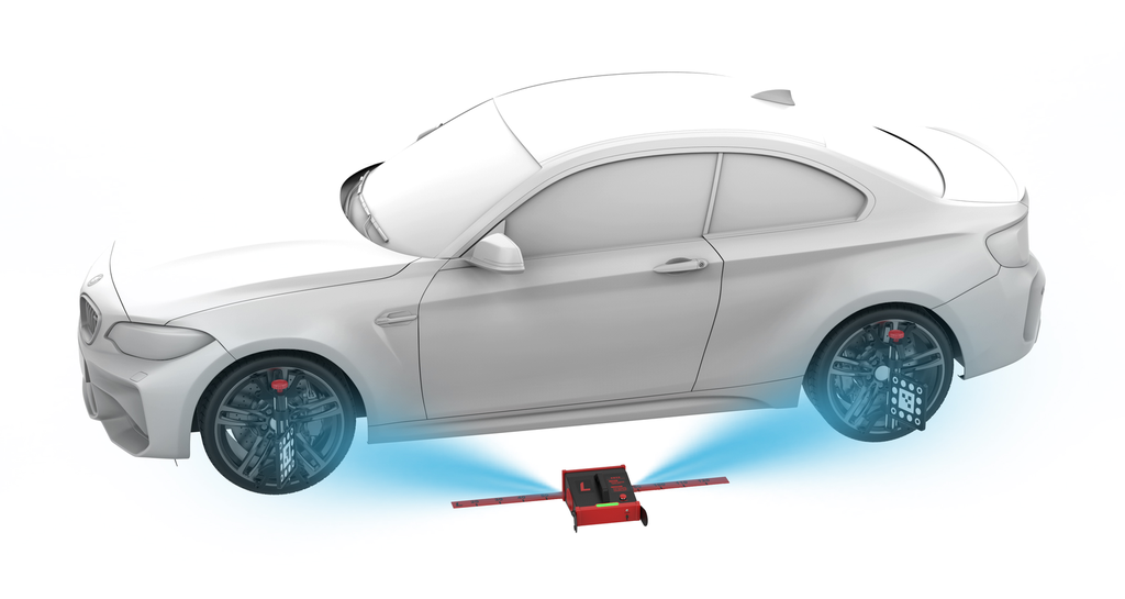 WA613F – Magnetic Wireless 3D Wheel Aligner (3-point clamp)