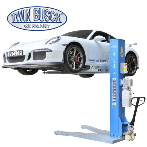 [TW125M-230] 1 post lift - 2.5 tonnes - Portable - Ultra - mobile