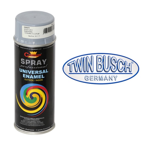 [E-HEB0033] Bombe de peinture (400 ml) RAL 7000 Gris foncé