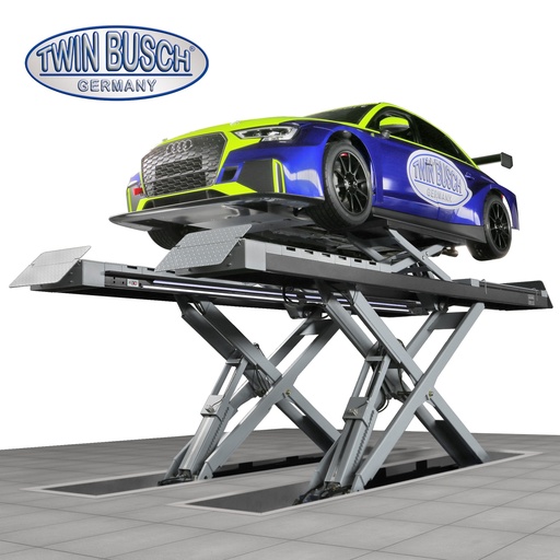 [TWSA-42U-400-G] Scissor lift - 4.2 T -  Under floor - GREY-Line