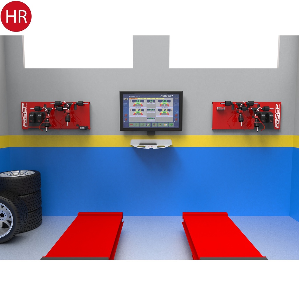 WALLY – Ultra-compact wall-mounted wheel aligner for cars and ...